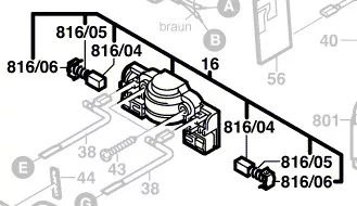 Couronne porte balais réf. 2 604 337 118 BOSCH